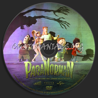 ParaNorman dvd label