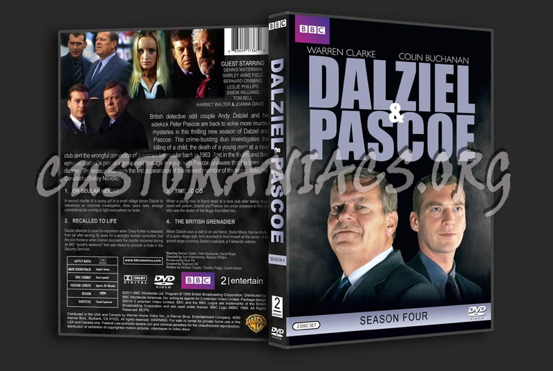 Dalziel & Pascoe - Seasons 1-4 dvd cover
