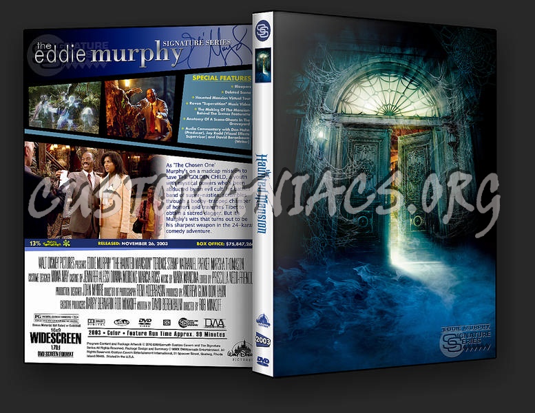 The Haunted Mansion dvd cover