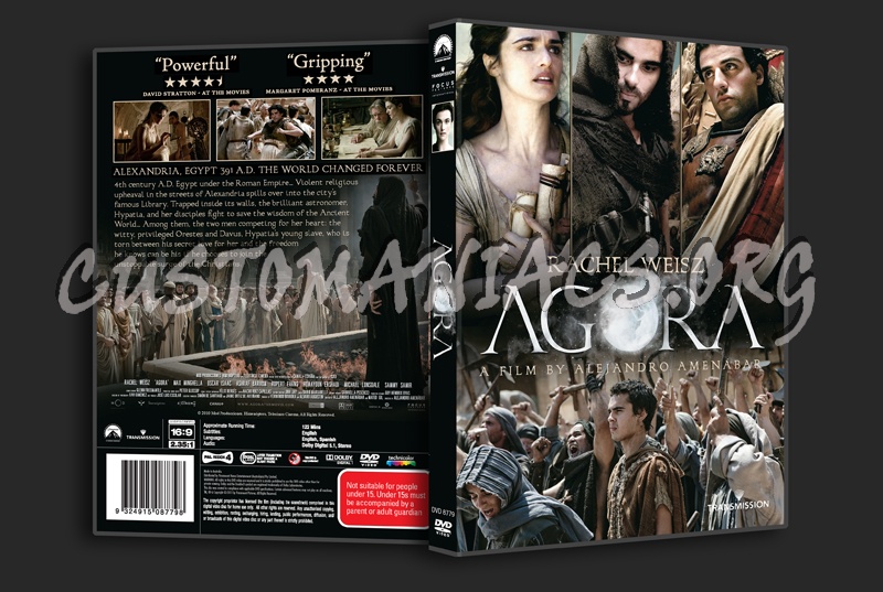 Agora dvd cover