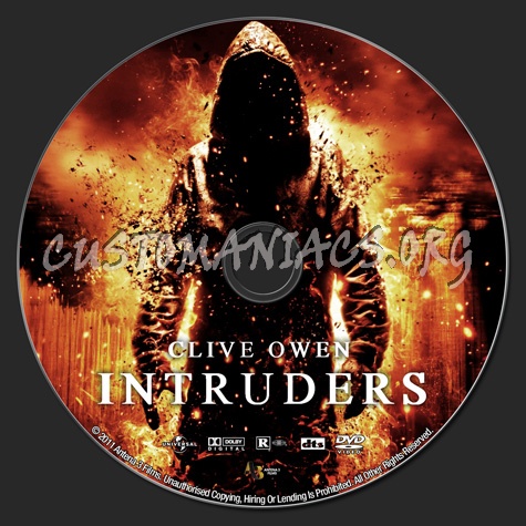 Intruders dvd label