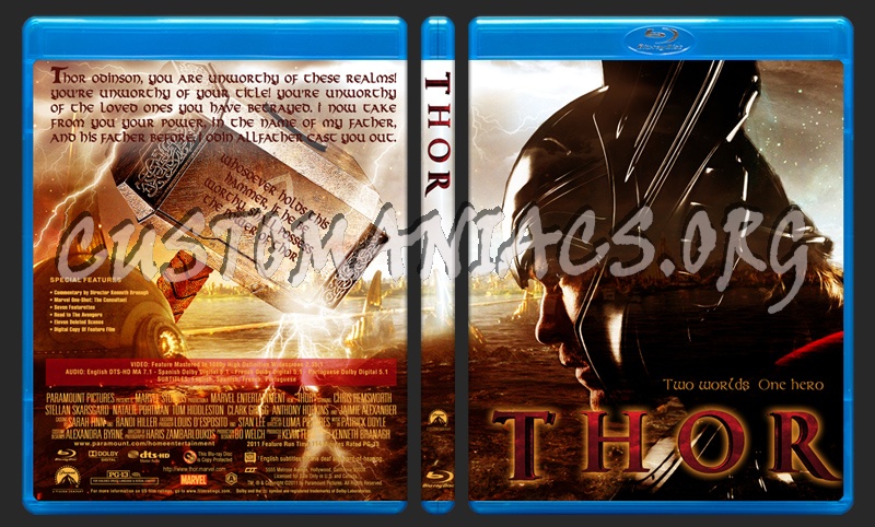 Thor blu-ray cover