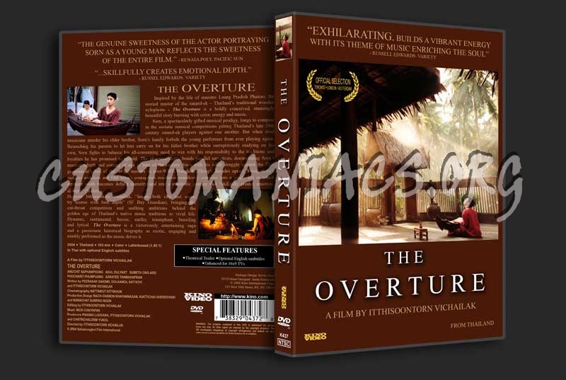 The Overture dvd cover