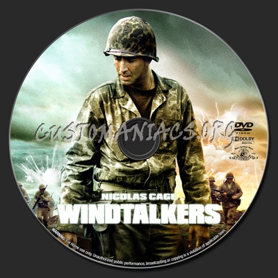 Windtalkers dvd label