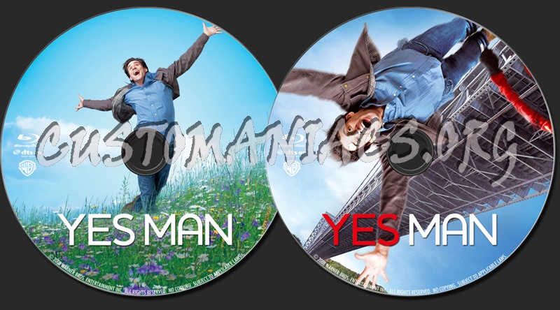 Yes Man blu-ray label