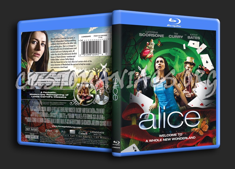 Alice blu-ray cover