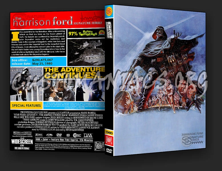 The Empire Strikes Back dvd cover