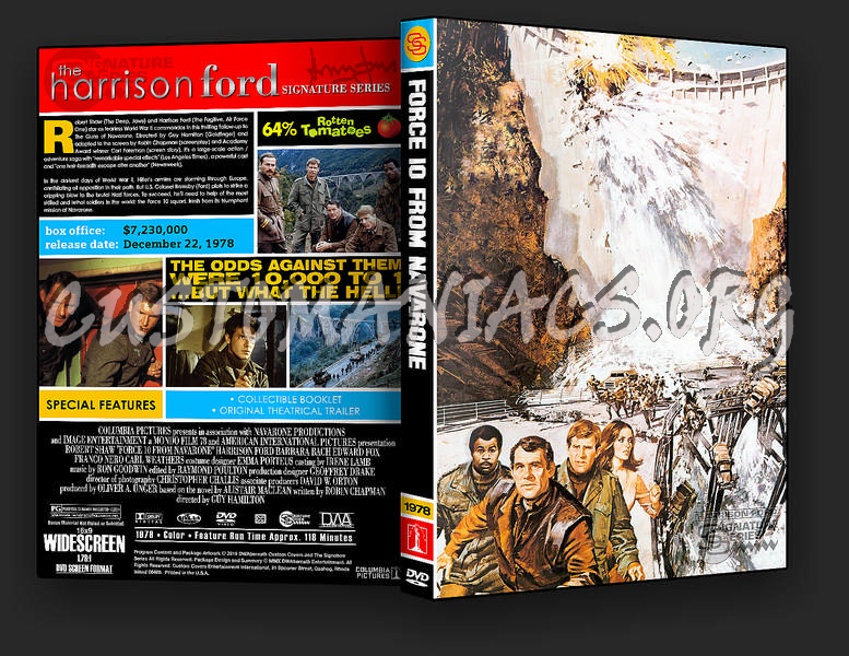 Force Ten from Navarone dvd cover