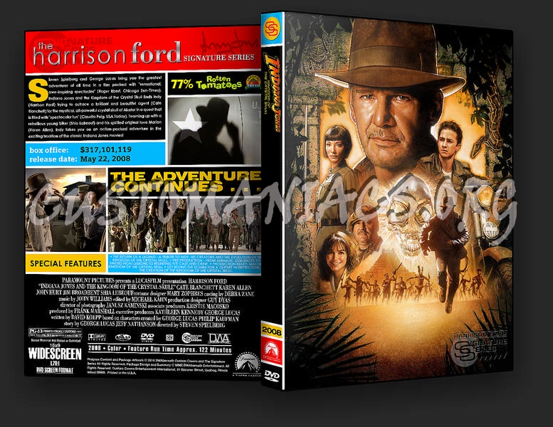 Indiana Jones and the Kingdom of the Crystal Skull (DVD, 2008, Widescreen)  NEW