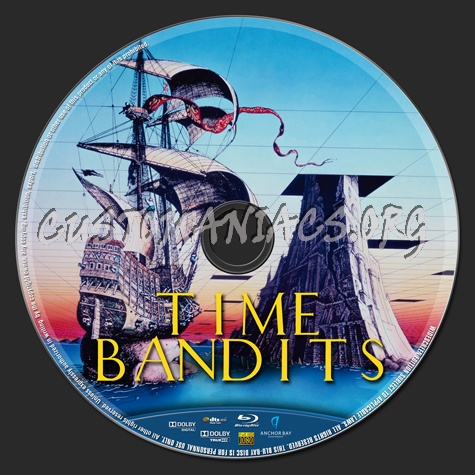 Time Bandits blu-ray label