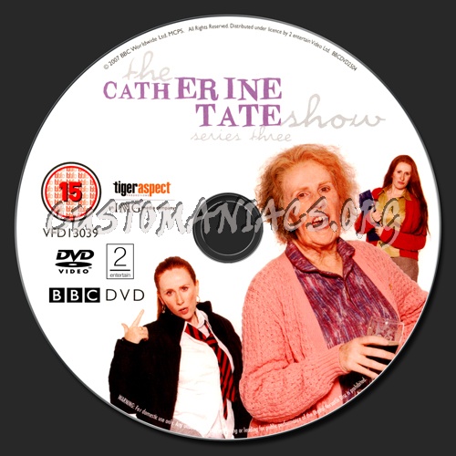 The Catherine Tate Show Series 3 dvd label