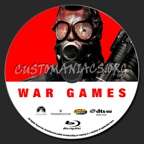 War Games (2011) blu-ray label