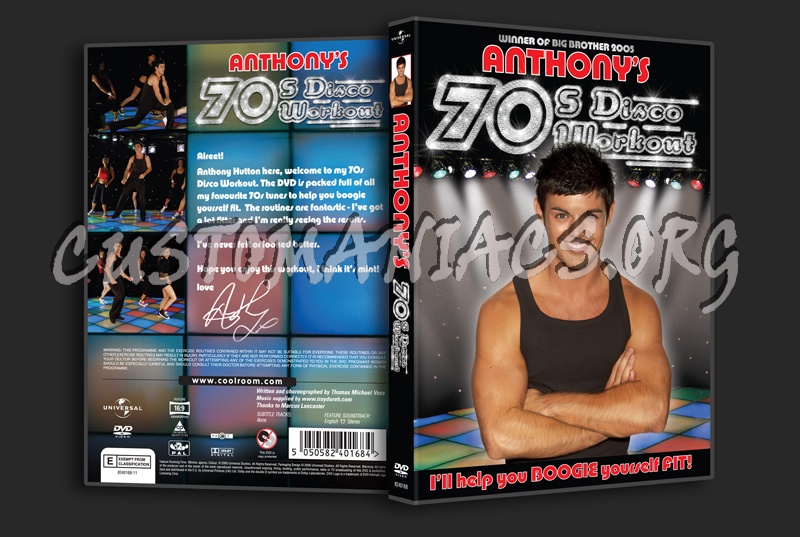 Anthony's 70's Disco Workout dvd cover