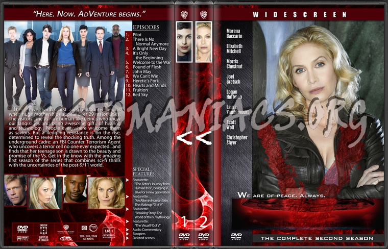 V dvd cover