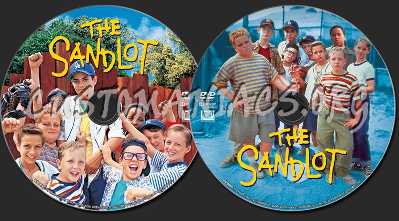 The Sandlot dvd label