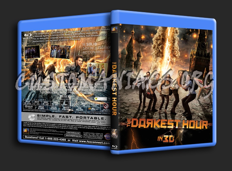 The Darkest Hour blu-ray cover