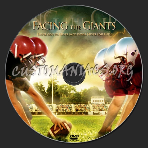 Facing the Giants dvd label