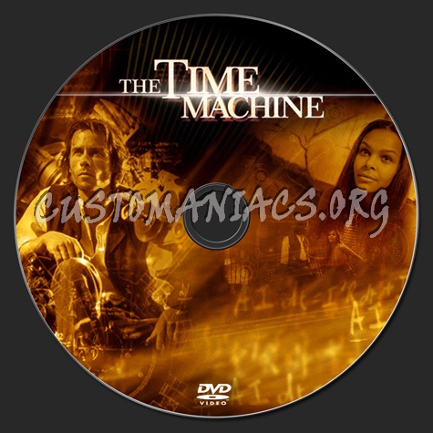 The Time Machine dvd label