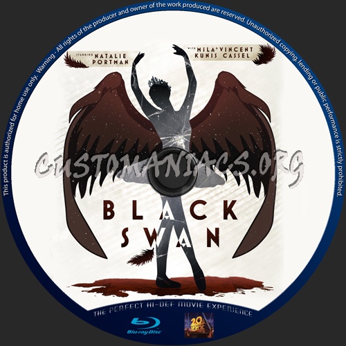 Black Swan blu-ray label