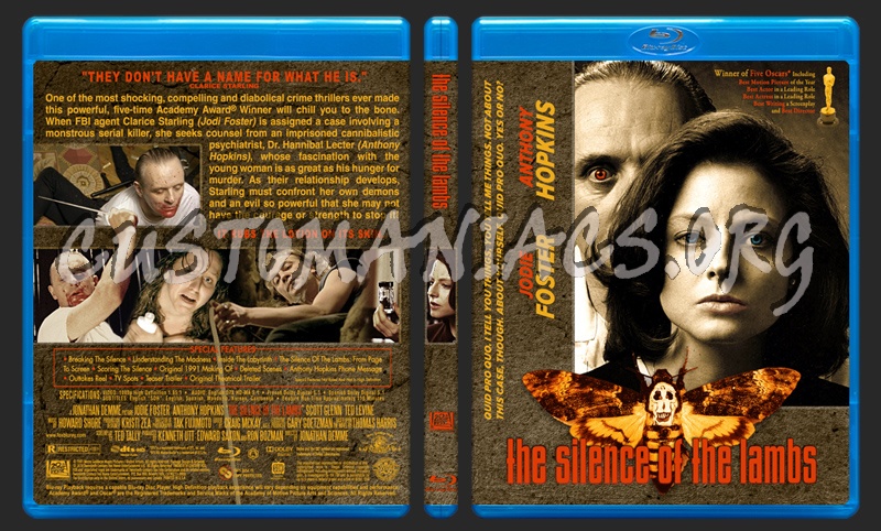 Silence Of The Lambs blu-ray cover