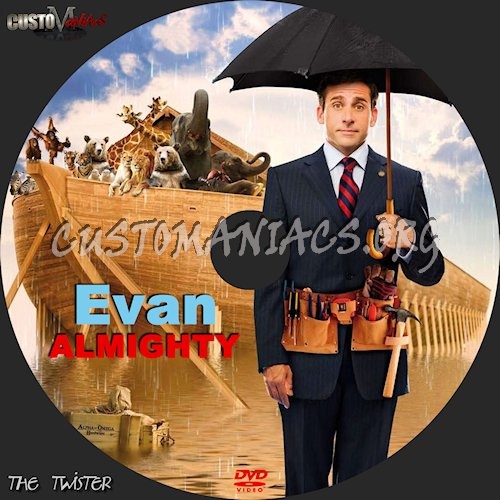 Evan Almighty dvd label