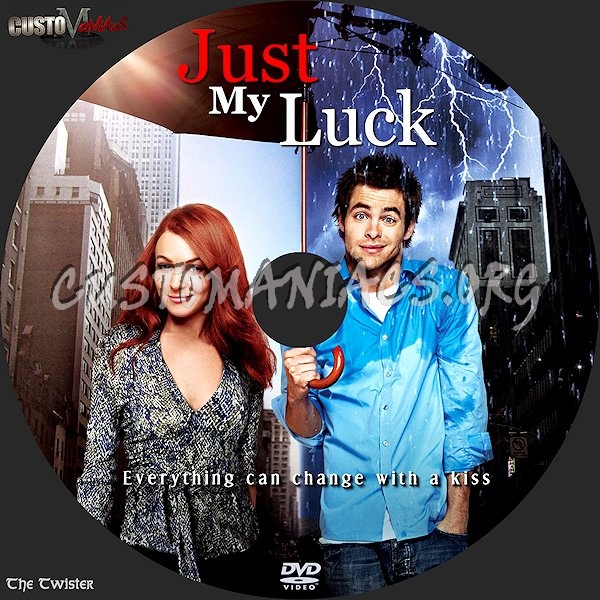 Just My Luck dvd label