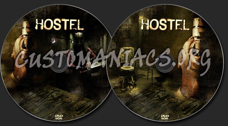 Hostel dvd label