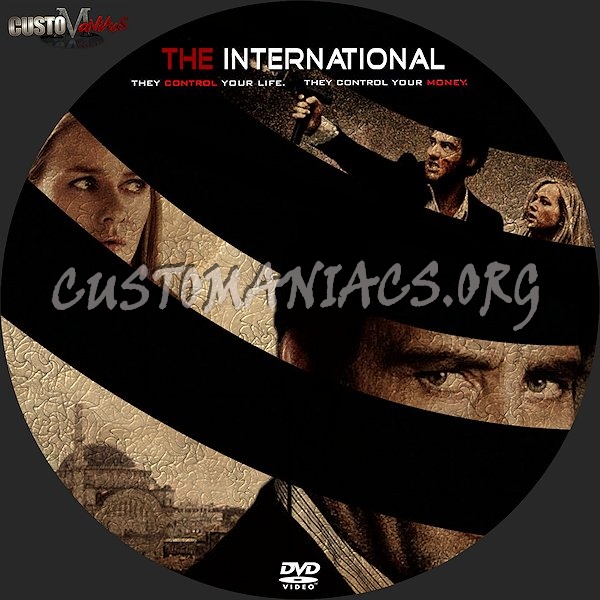 The International dvd label