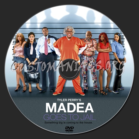 Tyler Perry's Madea Goes to Jail dvd label