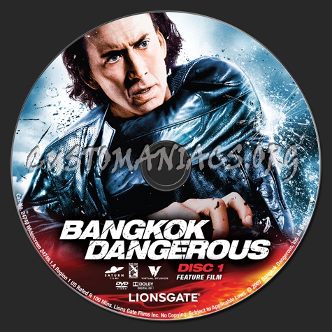 Bangkok Dangerous dvd label