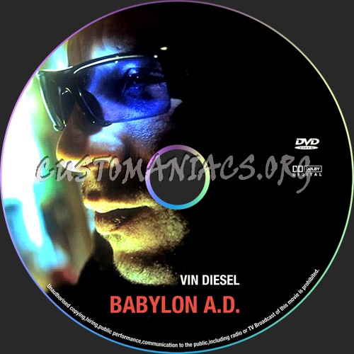 Babylon A.D. dvd label