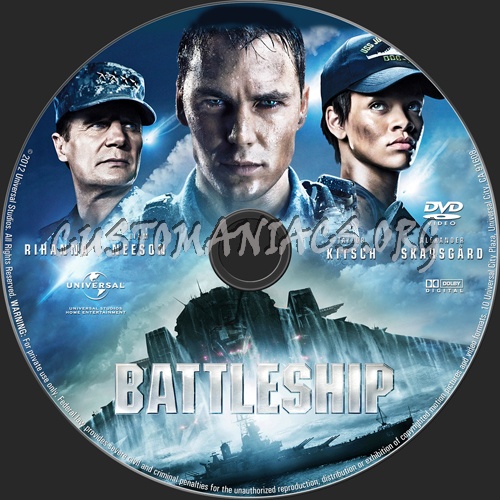 Battleship dvd label