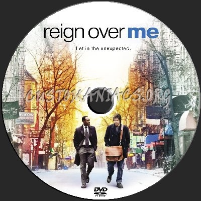 Reign Over Me dvd label