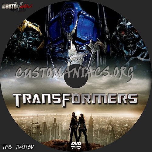 Transformers dvd label