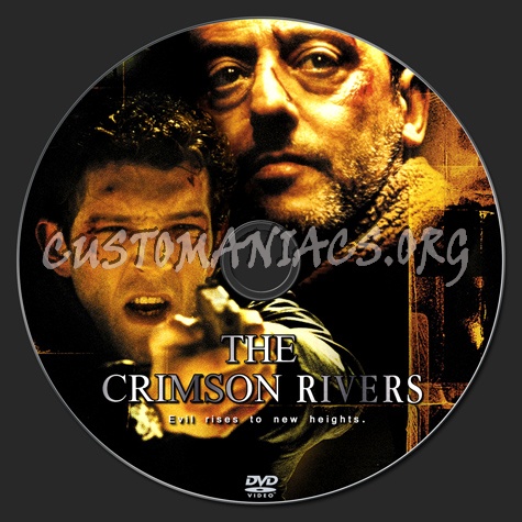 The Crimson Rivers dvd label