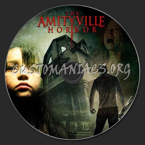 Amityville Horror dvd label