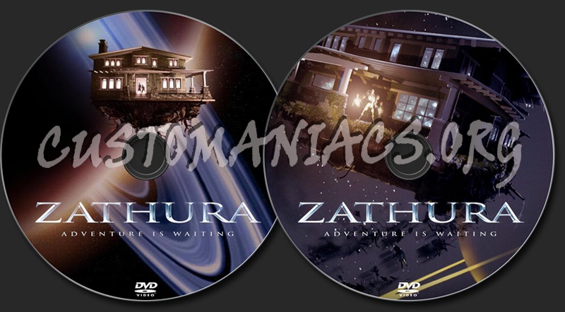 Zathura dvd label