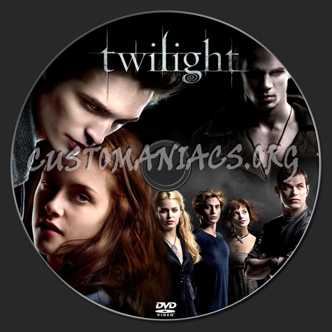 Twilight dvd label