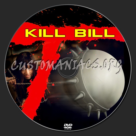 Kill Bill dvd label