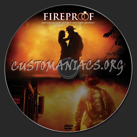 Fireproof dvd label