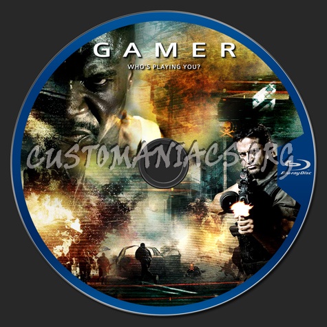 Gamer blu-ray label