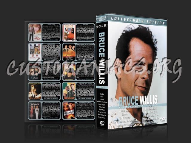 Bruce Willis Filmography - Set 1 dvd cover