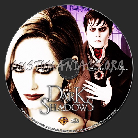 Dark Shadows blu-ray label