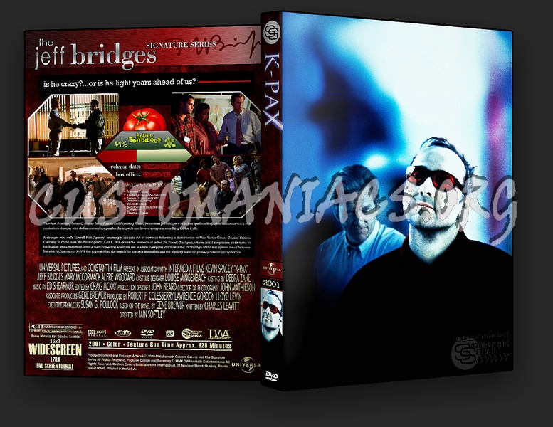 K-pax dvd cover