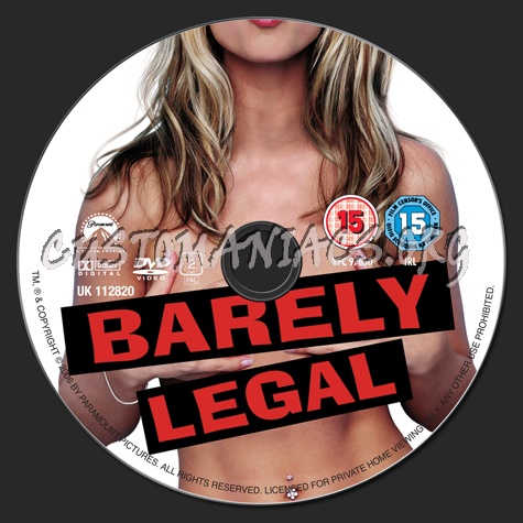 Barely Legal dvd label