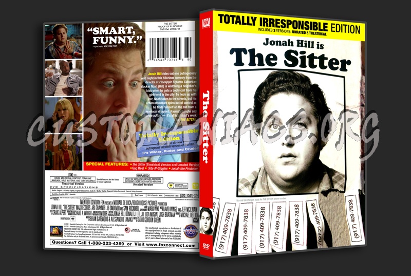 The Sitter dvd cover