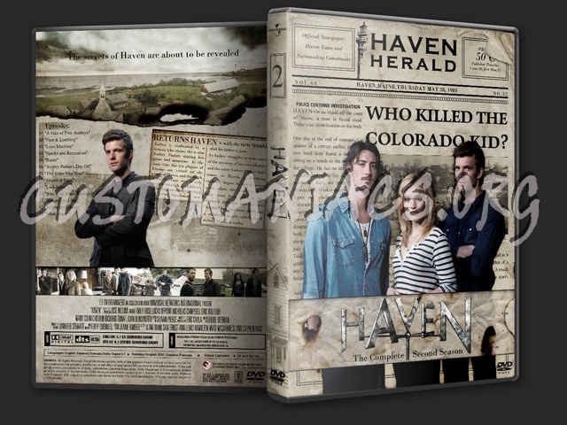 Haven Season 2 dvd cover