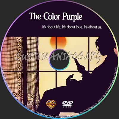 The Color Purple dvd label