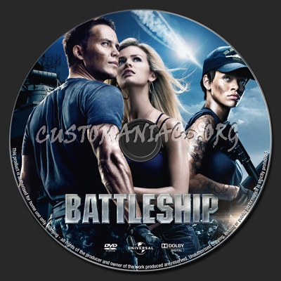 Battleship dvd label