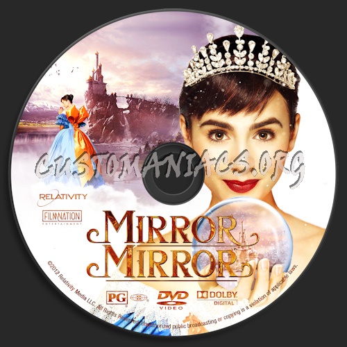 Mirror Mirror dvd label